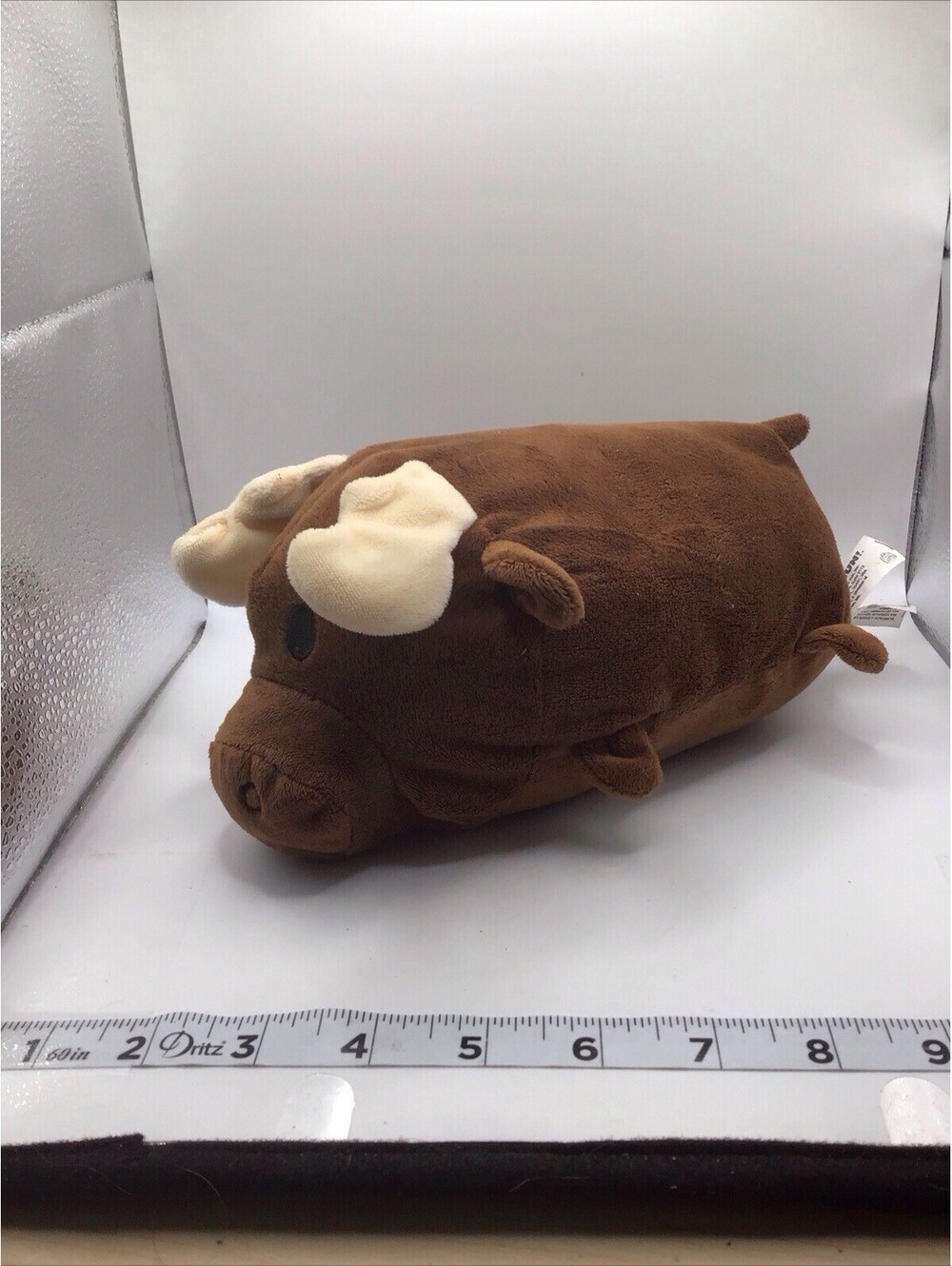 Bun Bun MOOSE Soft Plush Stuffed Animal Toy 2017 8" Brown